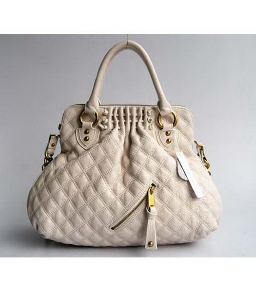 Cecilia Satchel_Cream Tumble